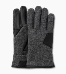 Men's UGG Fabric Smart Glove CHARCOAL