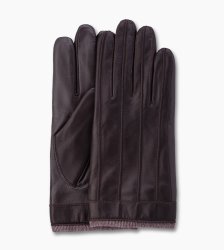 Men's UGG Whip Stitch/Knit Trim Smart Glove BROWN