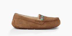 Women's UGG Ansley Embroidery CHESTNUT