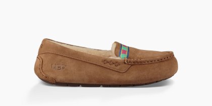 Women\'s UGG Ansley Embroidery CHESTNUT