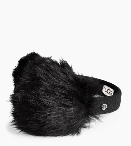 Women\'s UGG Wired Luxe Earmuff BLACK