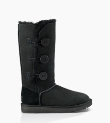 UGG Bailey Button Triplet II Black