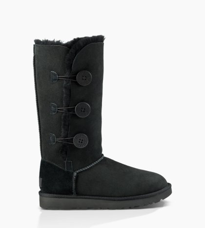 UGG Bailey Button Triplet II Black