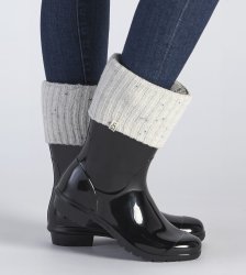Women's UGG Sienna Short Rain Boot Sock CREAM