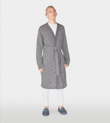 Men's UGG Kent Robe BLACK BEAR HEATHER