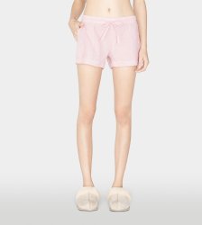 Women's UGG Raelene Gingham Shorts FIRE OPAL