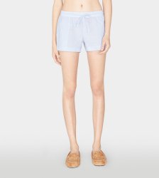 Women's UGG Raelene Gingham Shorts MOONSTONE