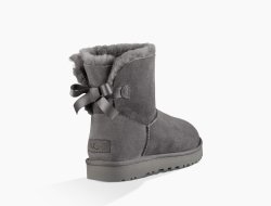 Women's UGG Mini Bailey Bow II GREY