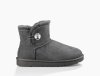 Women's UGG Mini Bailey Button Bling GREY