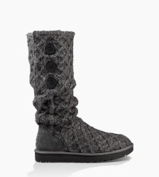 Women's UGG Lattice Cardy CHARCOAL