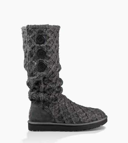 Women\'s UGG Lattice Cardy CHARCOAL