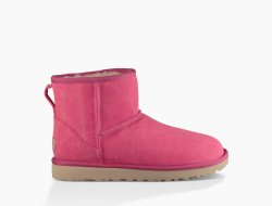 Women's UGG Classic Mini II Canvas PINK AZALEA