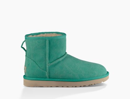 Women\'s UGG Classic Mini II Canvas VERDE