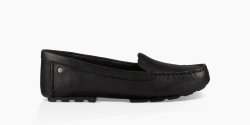 Women's UGG Milana Leather BLACK