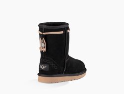 Kids' UGG Classic Short Carranza BLACK