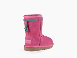 Kids' UGG Classic Short Carranza PINK AZALEA