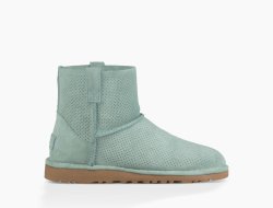 UGG Classic Unlined Mini Perf Aloe Vera