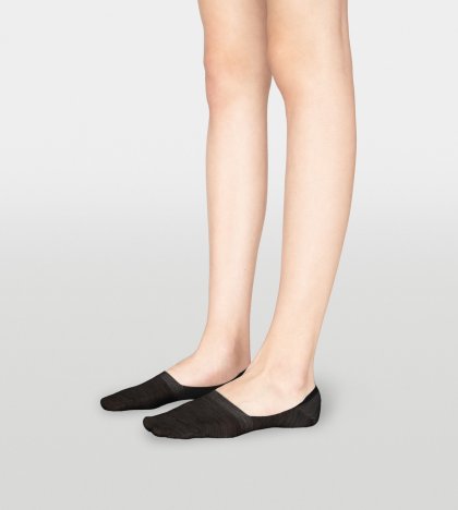 Women\'s UGG No-Show Sock 2-Pack CREAM / BLACK