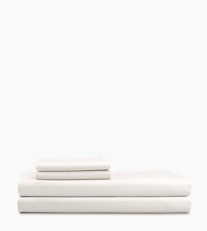 Tencel Percale Sheet Set SNOW
