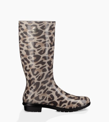 UGG Shaye Leopard Black