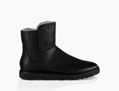 UGG Abree Mini Leather Nero