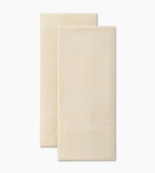 Luxe Herringbone Pillowcase CREAM