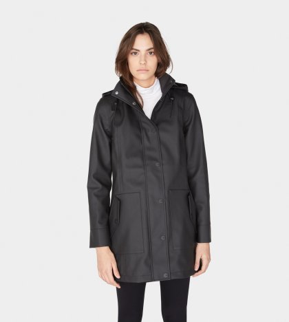 Women\'s UGG Weather-Ready Rain Jacket BLACK
