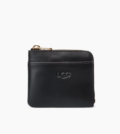 Men\'s UGG 1978 Zip Wallet BLACK