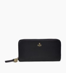 UGG Bette Zip Around Wallet BLACK