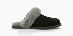 Women's UGG Scuffette II BLACK/ GREY