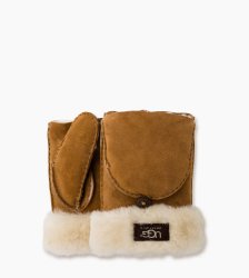 Women's UGG Classic Flip Mitten CHESTNUT