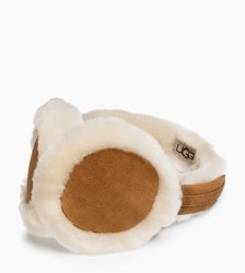 Women's UGG Wired Classic Sheepskin Earmuff CHESTNUT