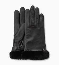 Women's UGG Classic Leather Smart Glove BLACK
