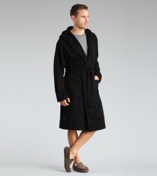 Men's UGG Brunswick Robe Black