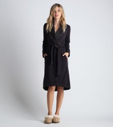Women's UGG Duffield Robe CHARCOAL
