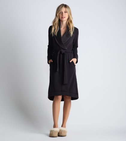 Women\'s UGG Duffield Robe CHARCOAL