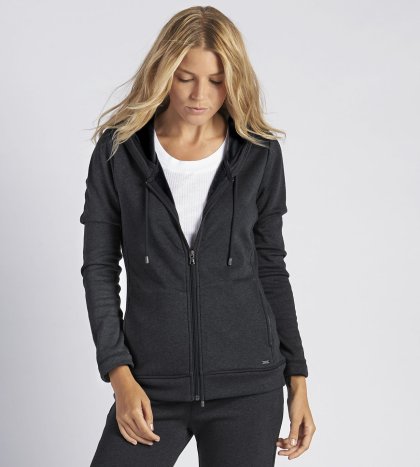 Women\'s UGG Sarasee Jacket BLACK BEAR HEATHER