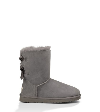 UGG BAILEY BOW BOOTS GREY
