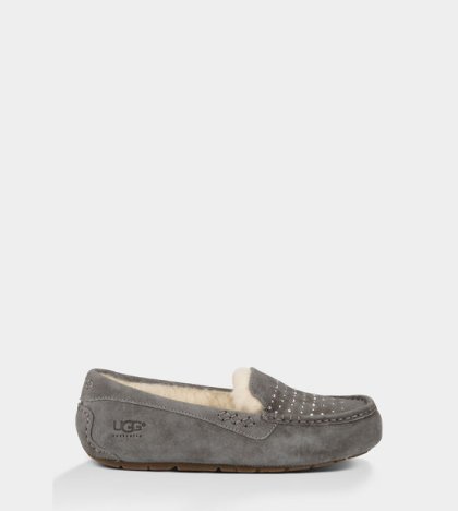 UGG® Ansley Bling Slippers GREY