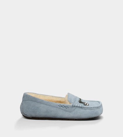 UGG® Ansley Charm Slippers BLUE FOG
