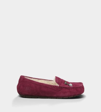 UGG® Ansley Charm Slippers SANGRIA