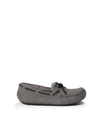 UGG OLSEN SLIPPERS CHARCOAL