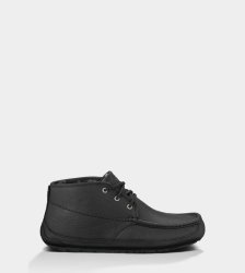 UGG Lyle Slippers Leather BLACK