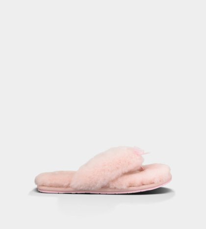 UGG® Fluff Flip Flop II Slippers BABY PINK