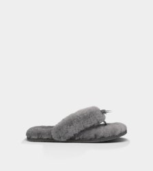 UGG® Fluff Flip Flop II Slippers GREY