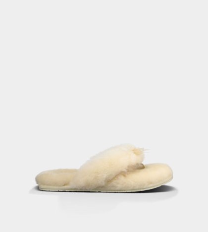 UGG® Fluff Flip Flop II Slippers NATURAL