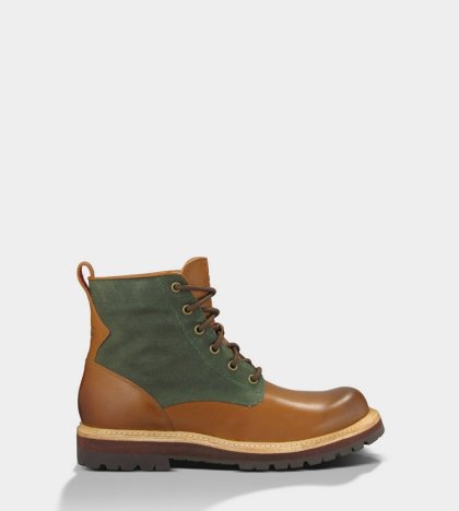 UGG Huntley Boots - Canvas CHESTNUT/LODGE GREEN