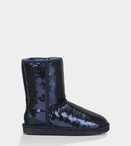 UGG® Classic Short Sparkles Boots MIDNIGHT