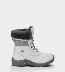 UGG Adirondack Tweed Boots WHITE