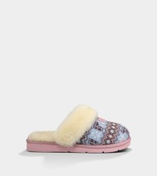 UGG® Cozy Nordic Knit Slippers MAUVE